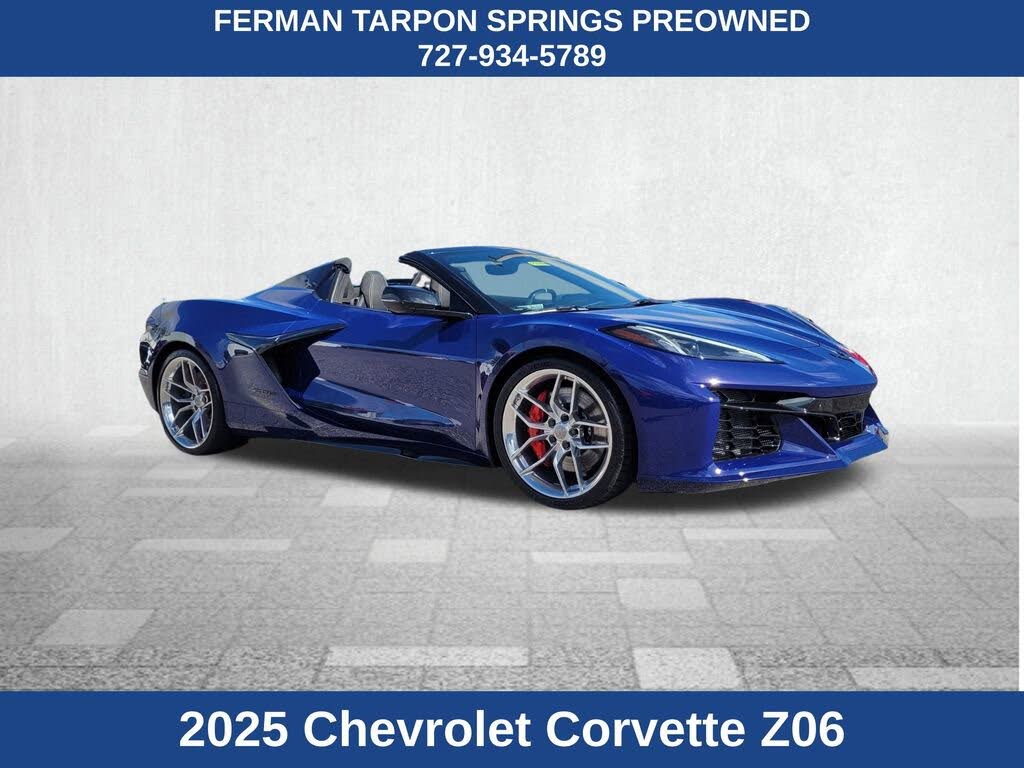 2025 Chevrolet Corvette Z06 3LZ Convertible RWD