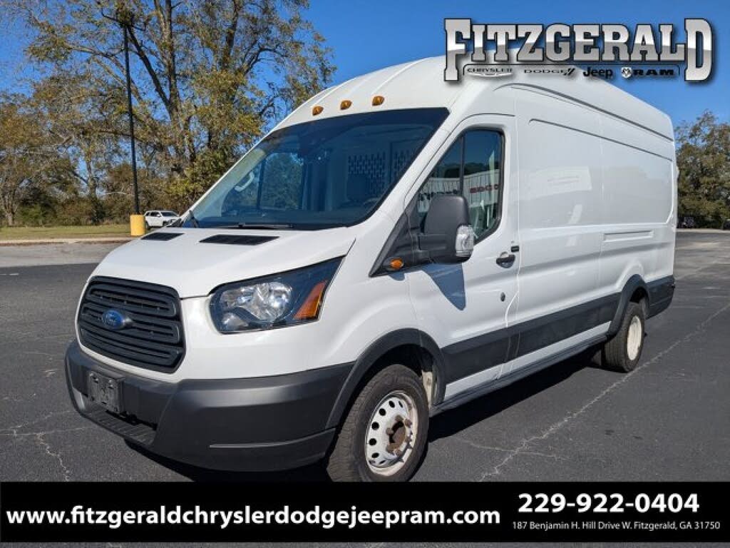 2019 Ford Transit Cargo 350 HD 10360 GVWR Extended High Roof LWB DRW with Sliding Passenger-Side Door