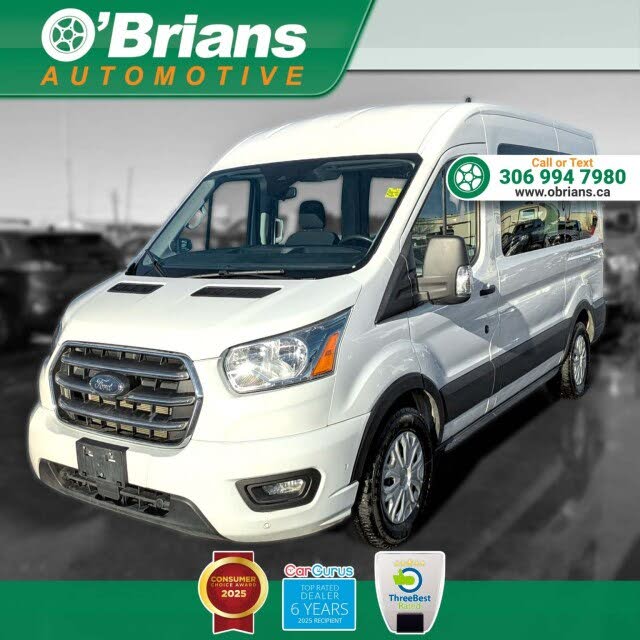 2020 Ford Transit Passenger 150 XL Medium Roof RWD with Sliding Passenger-Side Door