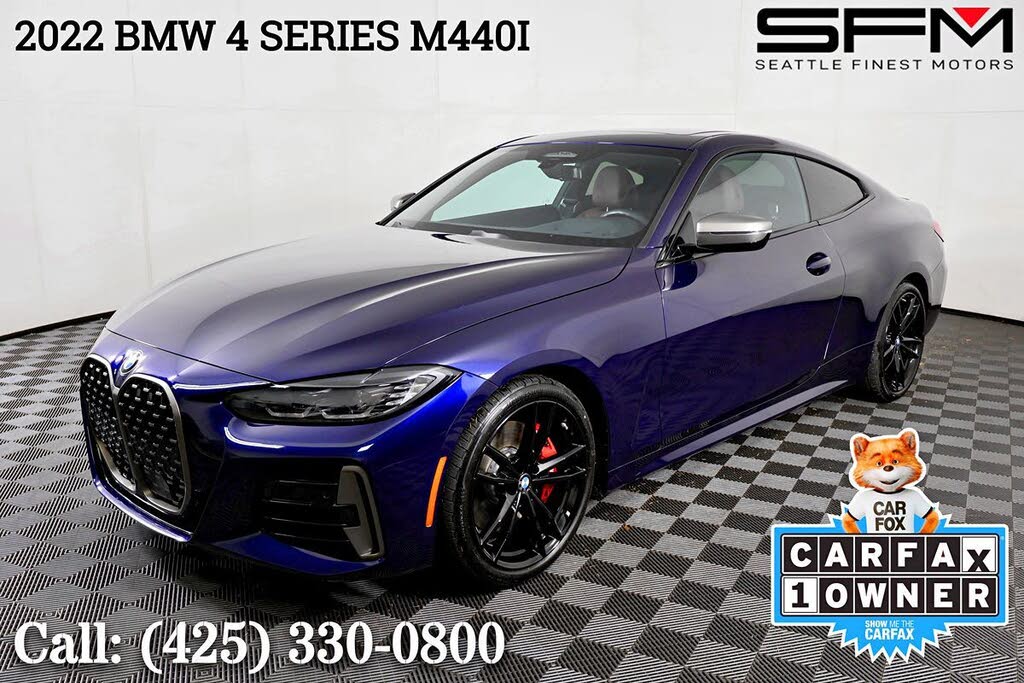 2022 BMW 4 Series M440i Coupe RWD