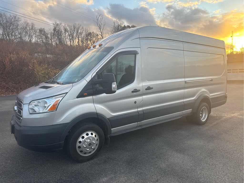 2017 Ford Transit Cargo 350 HD 4dr LWB High Roof DRW Extended Cargo Van with Dual Sliding Side Doors and 10360 Lb. GVWR