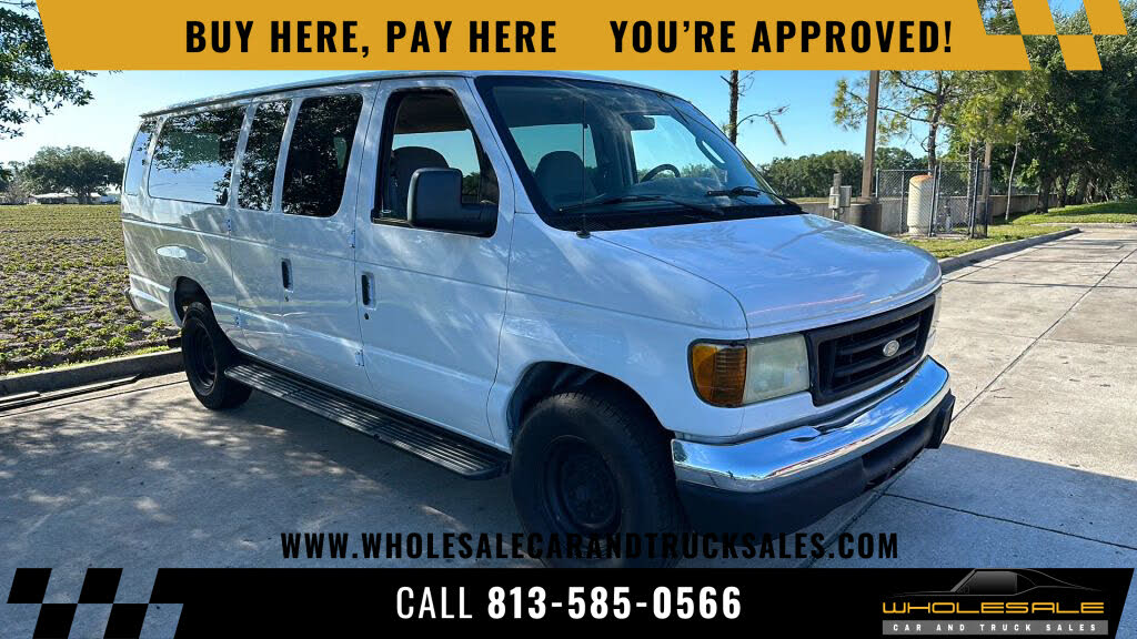 2005 Ford E-Series E-350 Super Duty XL Extended Passenger Van