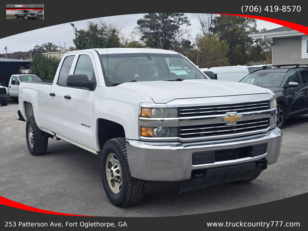 2016 Chevrolet Silverado 2500HD Work Truck Double Cab LB 4WD