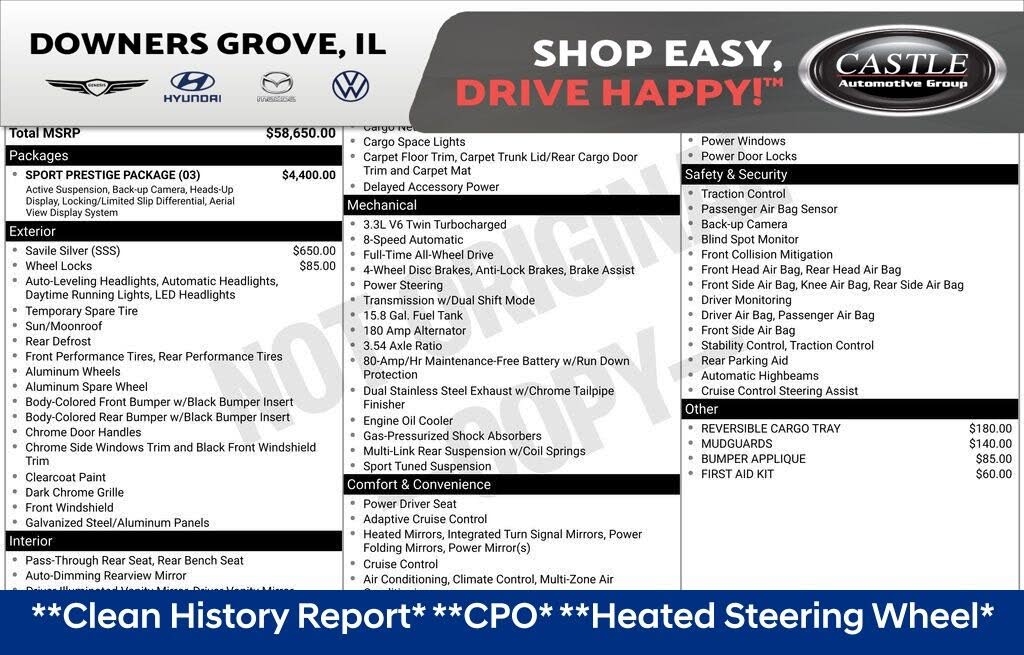 2025 Genesis G70 3.3T Sport Advanced RWD