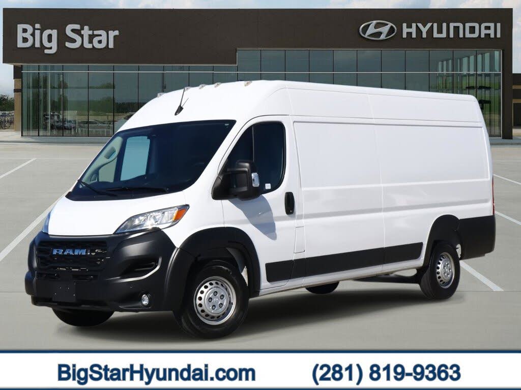 2024 RAM ProMaster 3500 Tradesman 159 High Roof Extended Cargo Van without Passenger Seat FWD