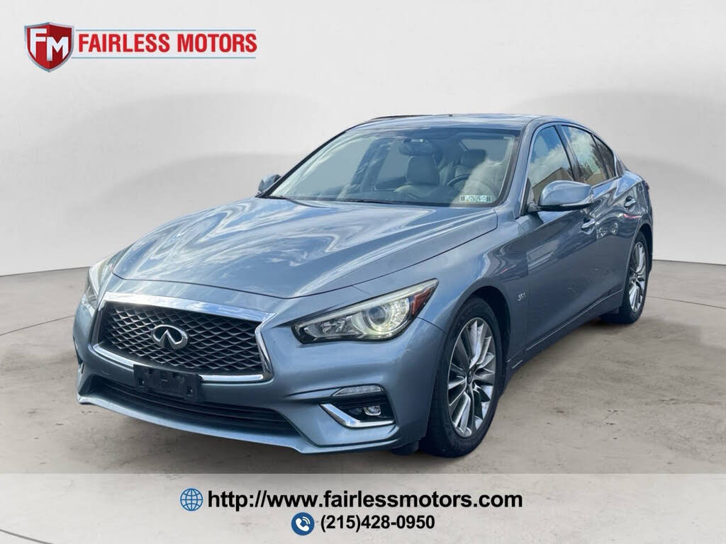 2018 INFINITI Q50 3.0t Luxe AWD