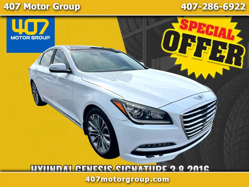 2016 Hyundai Genesis 3.8 RWD
