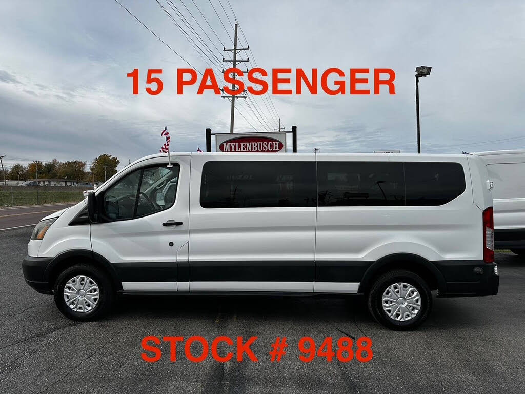 2016 Ford Transit Passenger 350 XLT Low Roof LWB RWD with 60/40 Passenger-Side Doors
