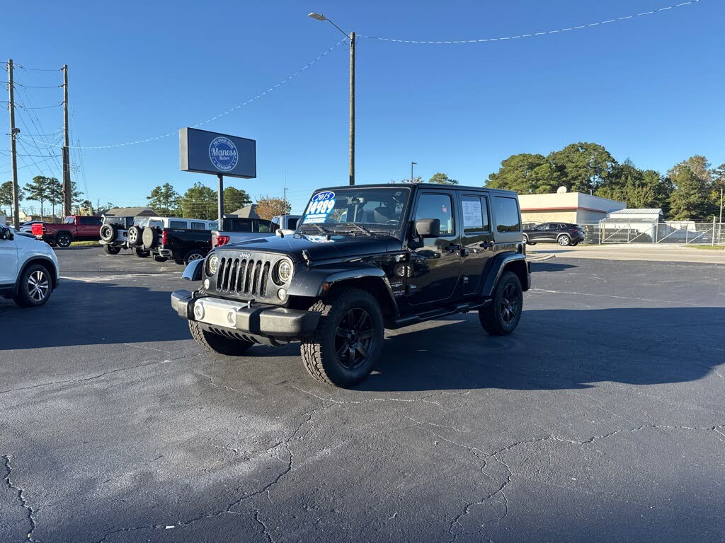 2015 Jeep Wrangler Unlimited Sahara 4WD