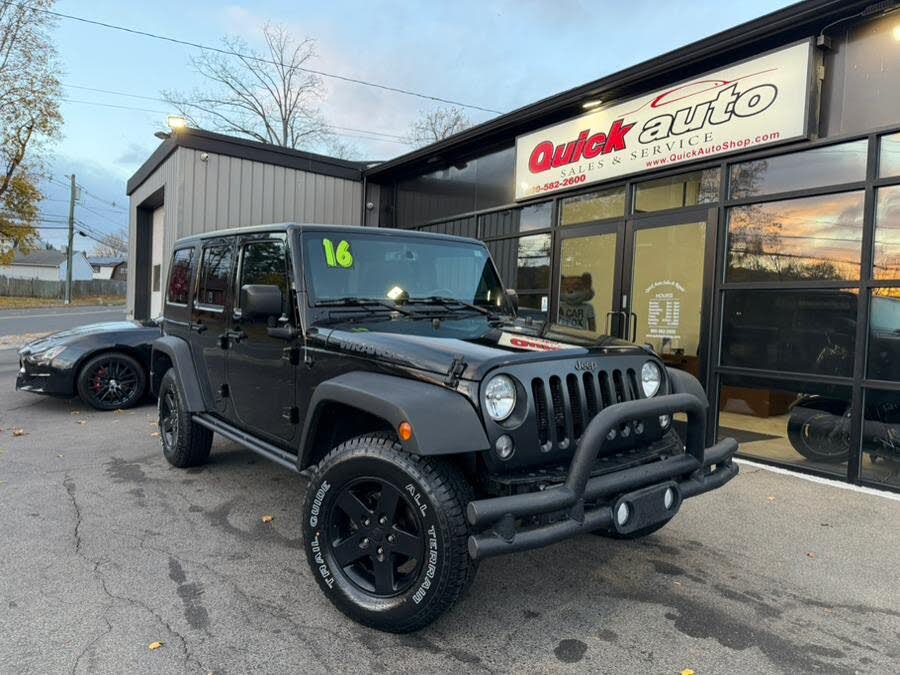 2016 Jeep Wrangler Unlimited Black Bear 4WD