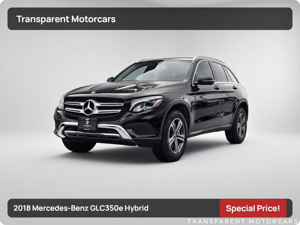 2018 Mercedes-Benz GLC 350e 4MATIC