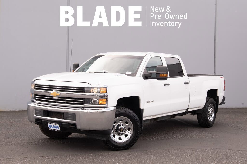 2016 Chevrolet Silverado 3500HD Work Truck Crew Cab 4WD