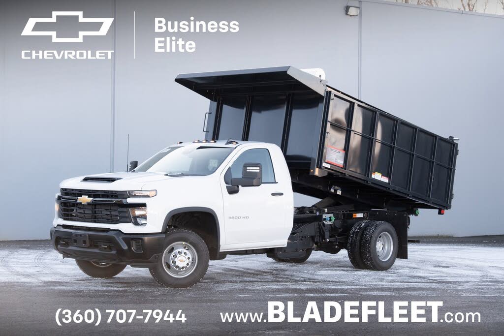 2025 Chevrolet Silverado 3500HD Chassis Work Truck Regular Cab 4WD