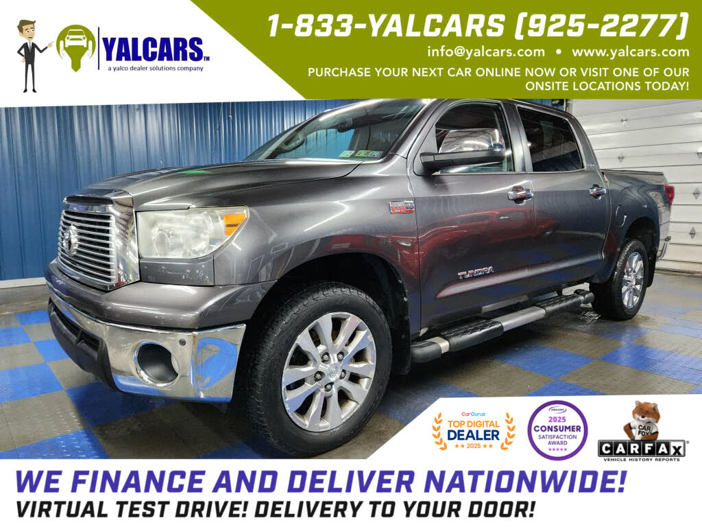 2011 Toyota Tundra Limited 5.7L V8 CrewMax Cab FFV 4WD