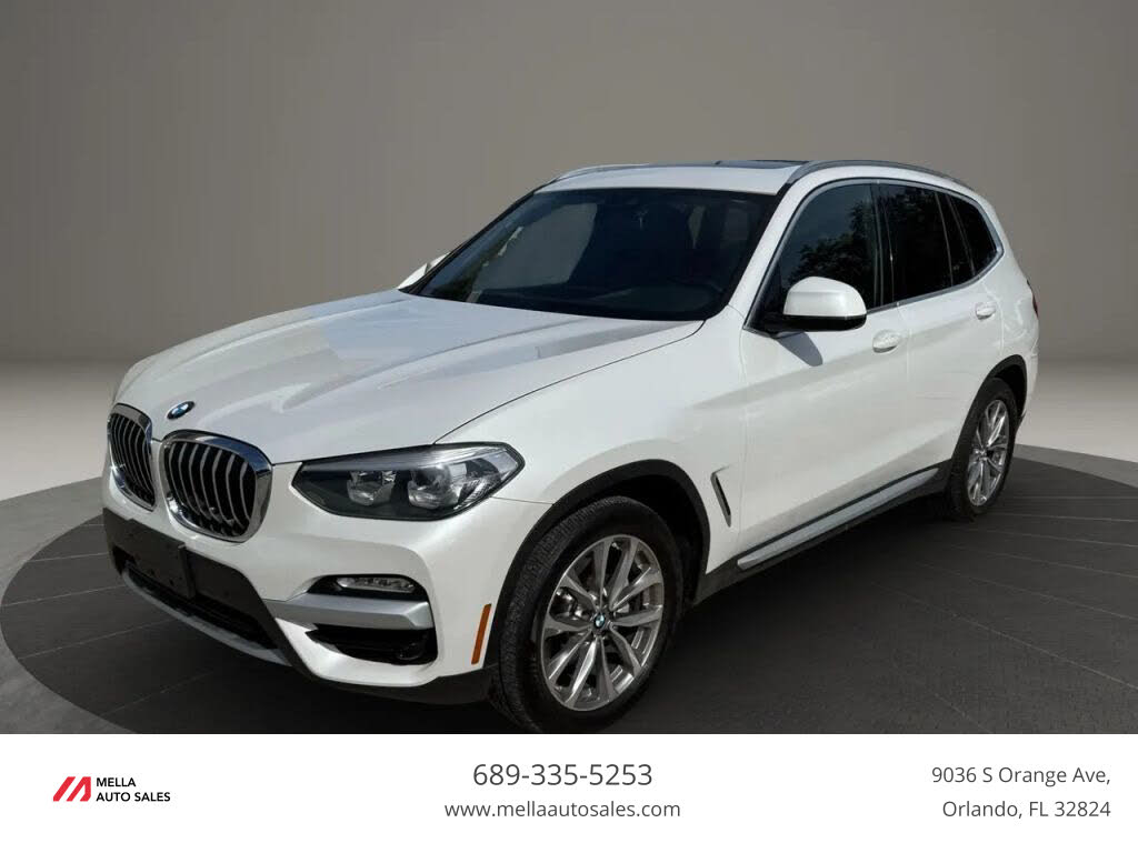 2018 BMW X3 xDrive30i AWD