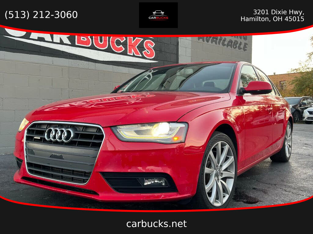 2013 Audi A4 2.0T quattro Premium Plus AWD