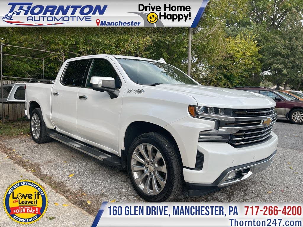 2019 Chevrolet Silverado 1500 High Country Crew Cab 4WD