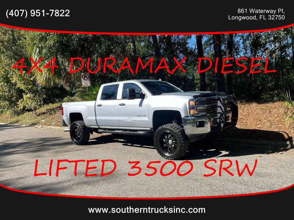 2015 Chevrolet Silverado 3500HD LT Crew Cab 4WD