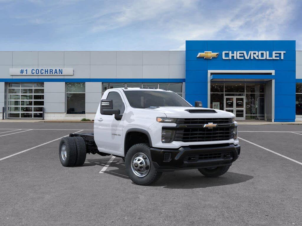 2025 Chevrolet Silverado 3500HD Chassis Work Truck Regular Cab 4WD