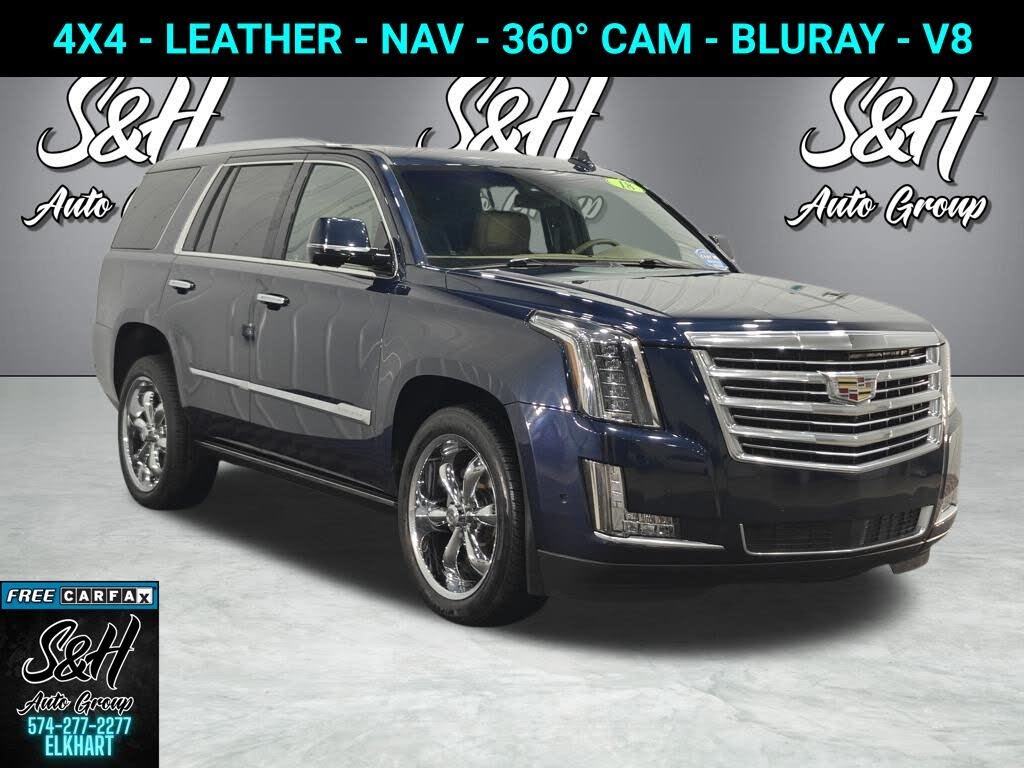 2018 Cadillac Escalade Platinum 4WD