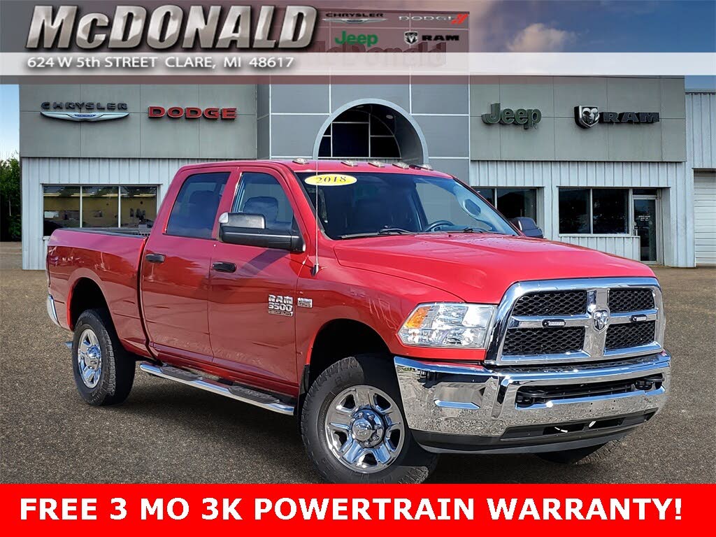 2018 RAM 3500 Tradesman Crew Cab 4WD
