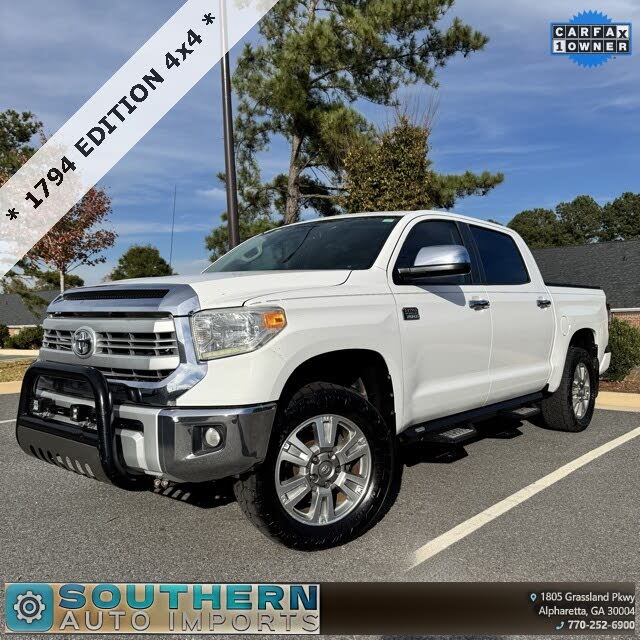 2015 Toyota Tundra 1794 CrewMax 5.7L FFV 4WD