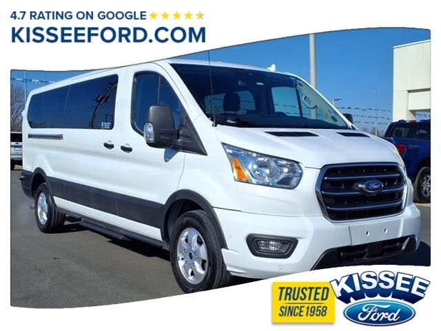 2020 Ford Transit Passenger 350 XLT Low Roof LWB RWD with Sliding Passenger-Side Door