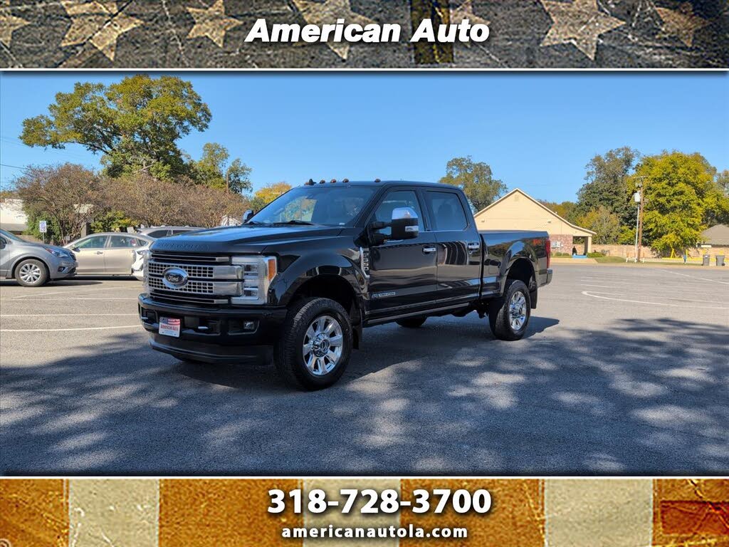 2019 Ford F-350 Super Duty Platinum Crew Cab 4WD