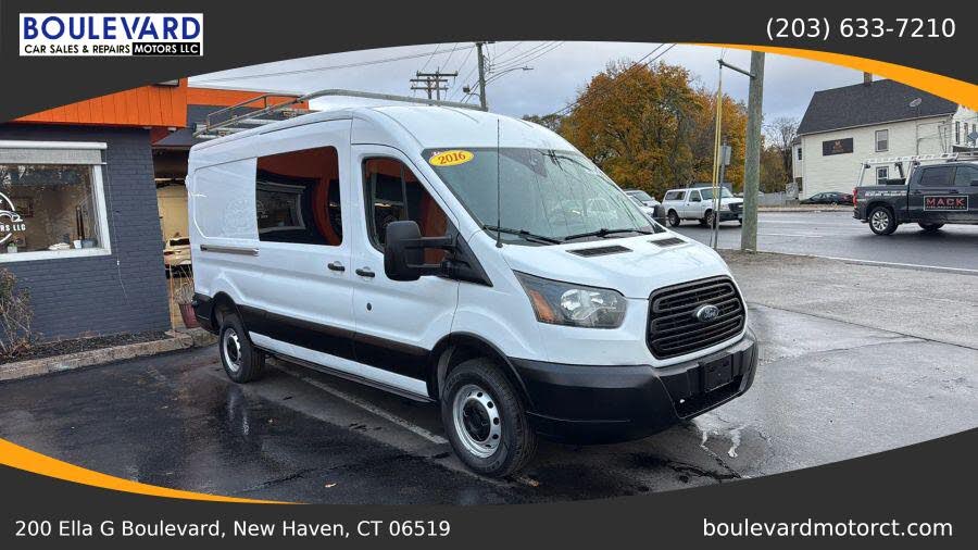 2016 Ford Transit Cargo 250 3dr LWB Medium Roof with Sliding Passenger Side Door