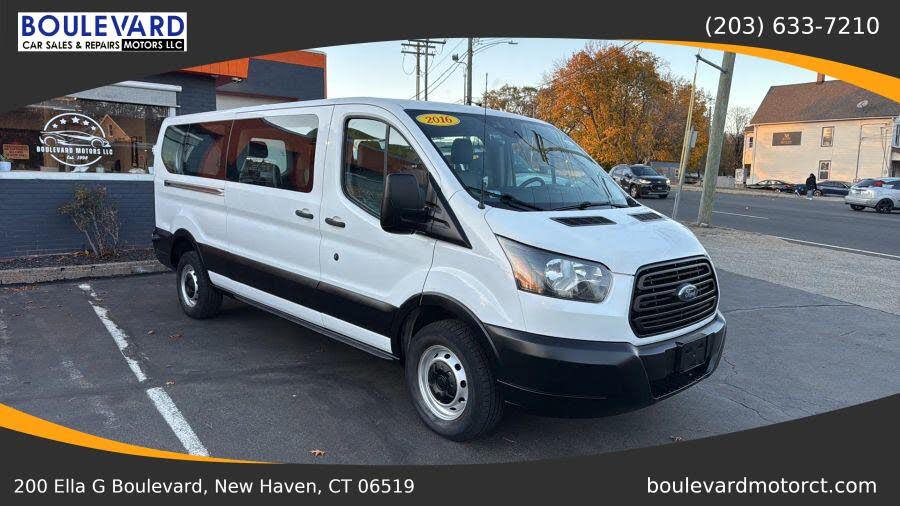 2016 Ford Transit Passenger 350 XL Low Roof LWB RWD with Sliding Passenger-Side Door