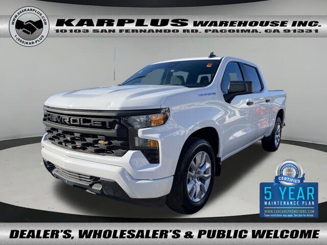 2022 Chevrolet Silverado 1500 Custom Crew Cab RWD