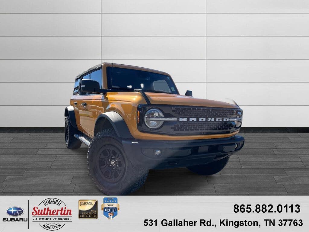 2022 Ford Bronco Wildtrak Advanced 4-Door 4WD