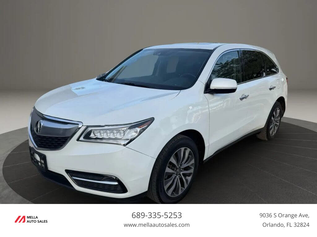 2016 Acura MDX SH-AWD with Technology Package