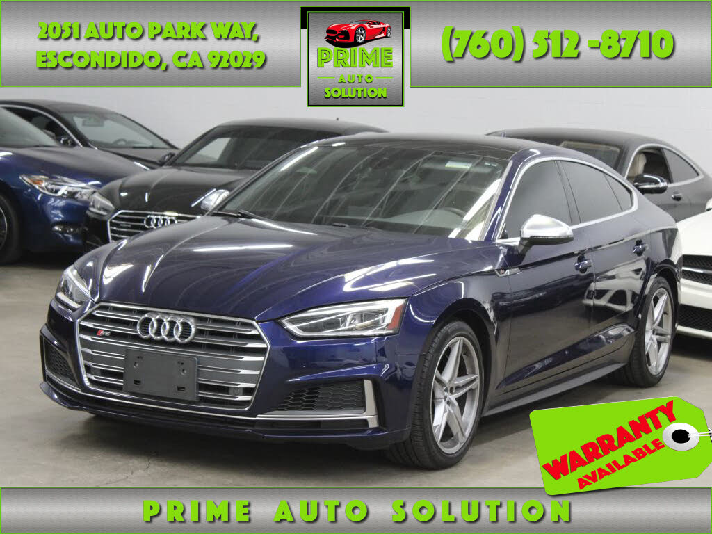 2018 Audi S5 Sportback 3.0T quattro Premium Plus AWD