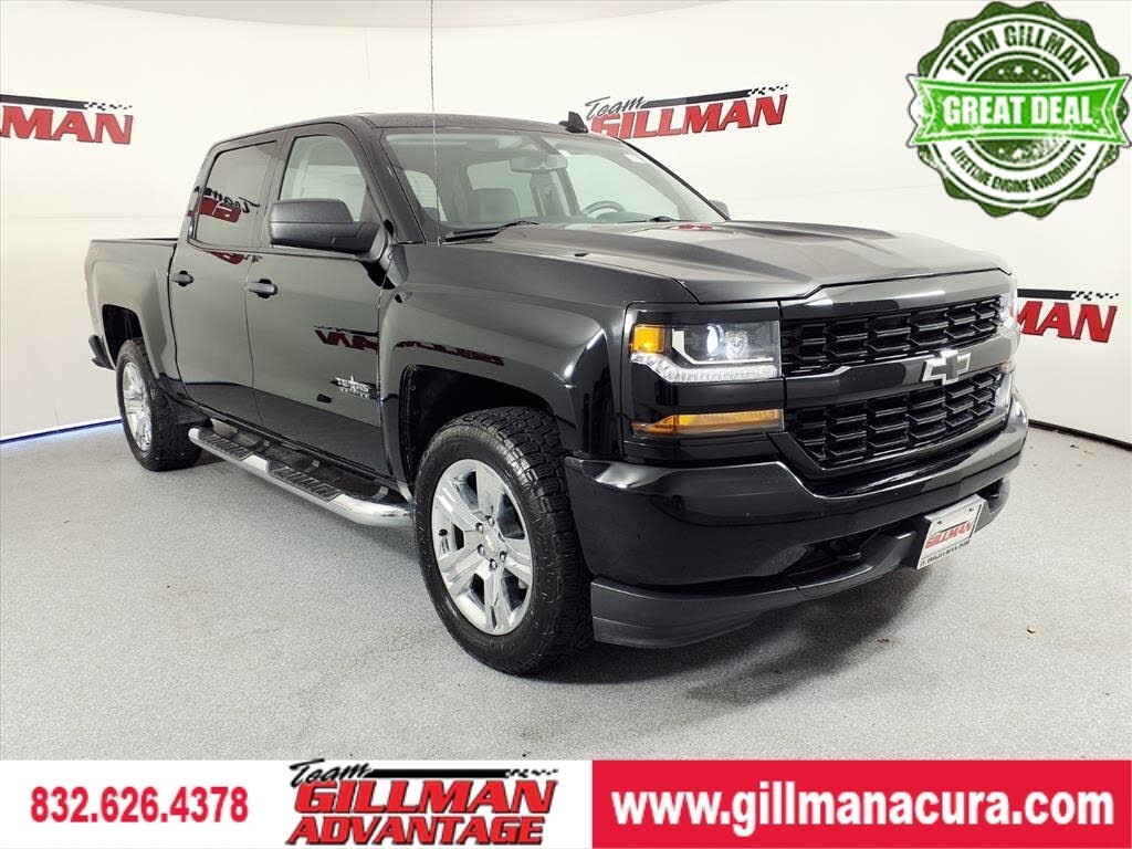 2018 Chevrolet Silverado 1500 Custom Crew Cab 4WD