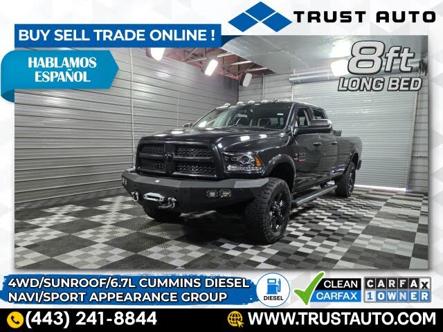 2017 RAM 3500 Laramie Crew Cab LB 4WD