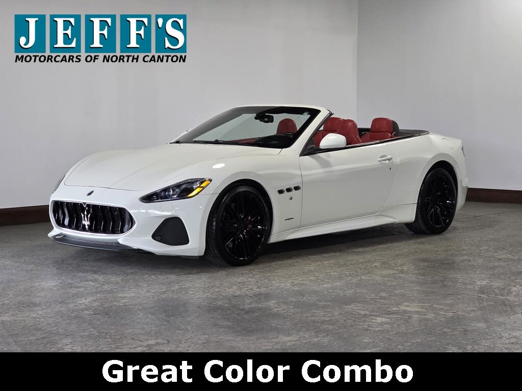 2018 Maserati GranTurismo Sport Convertible