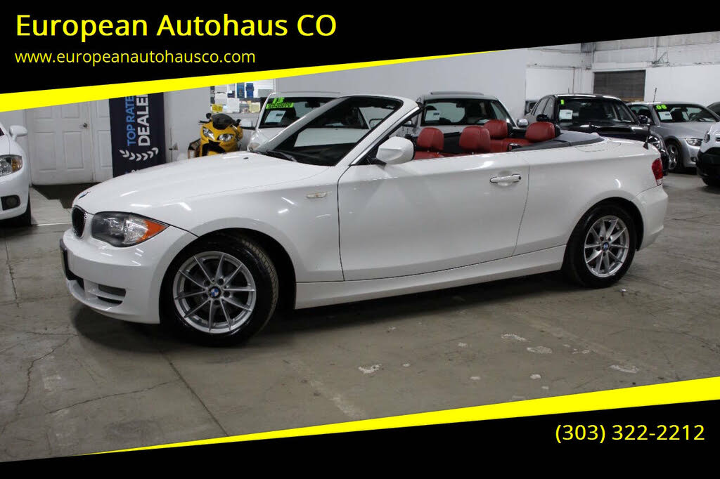 2011 BMW 1 Series 128i Convertible RWD