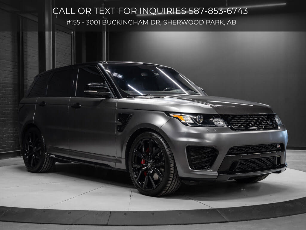 2016 Land Rover Range Rover Sport V8 SVR 4WD