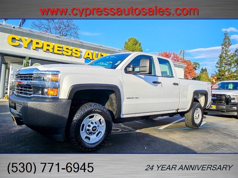 2017 Chevrolet Silverado 2500HD Work Truck Double Cab 4WD