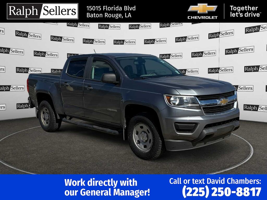 2019 Chevrolet Colorado Work Truck Crew Cab RWD