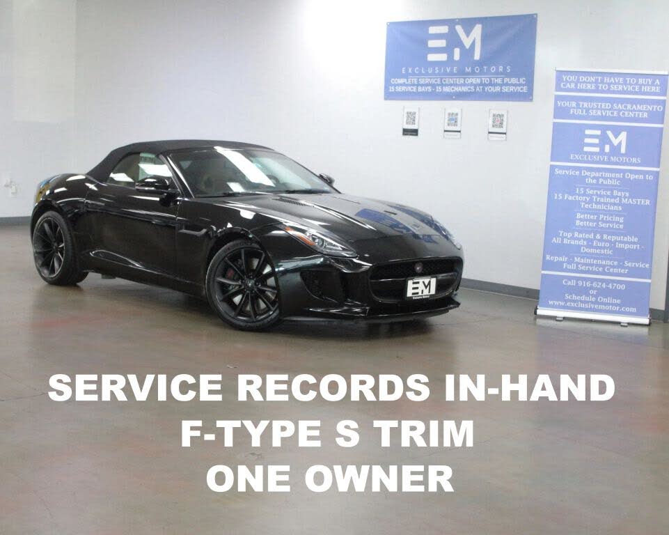 2015 Jaguar F-TYPE S Convertible RWD