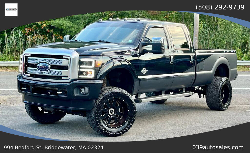 2016 Ford F-350 Super Duty Platinum Crew Cab LB 4WD