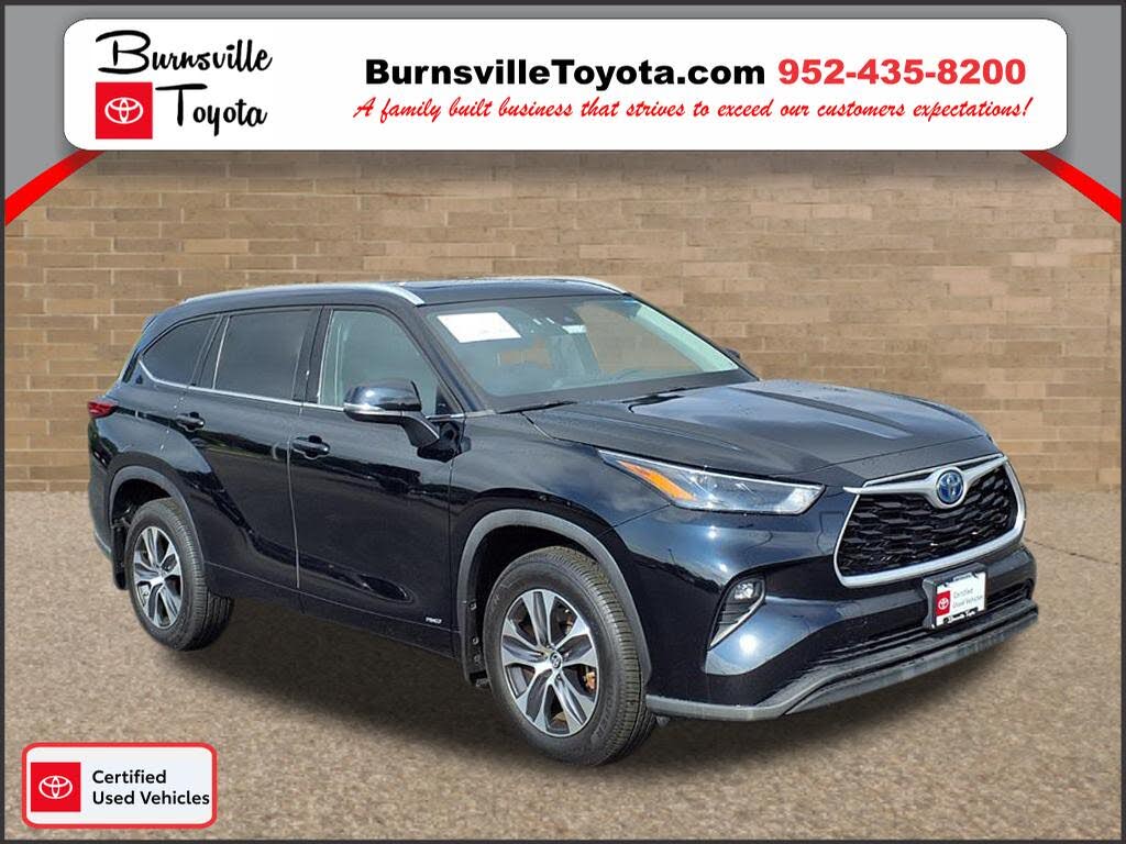 2022 Toyota Highlander Hybrid XLE AWD