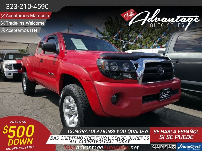 2005 Toyota Tacoma 4 Dr PreRunner V6 Crew Cab LB