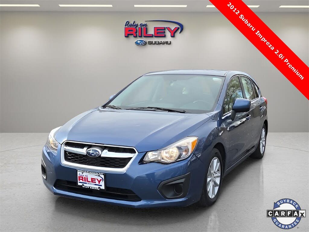 2012 Subaru Impreza 2.0i Premium Hatchback
