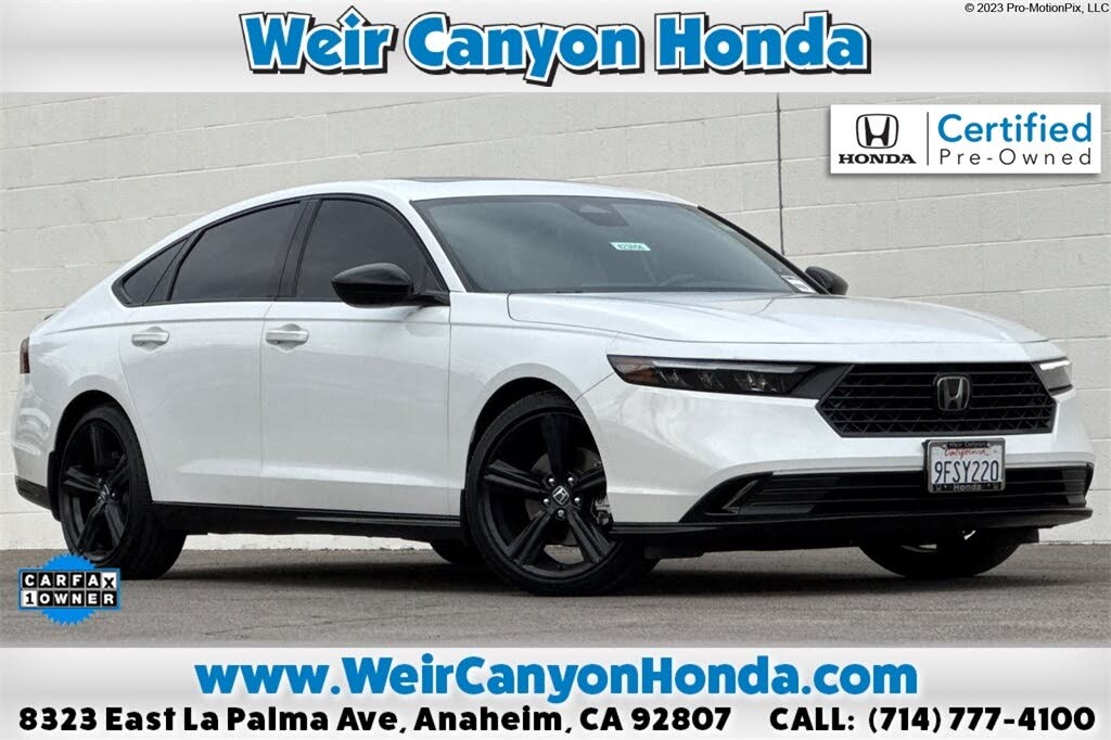 2023 Honda Accord Hybrid Sport-L FWD