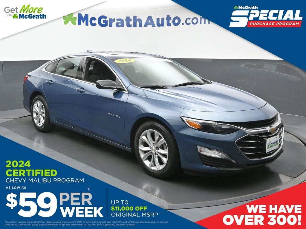 2024 Chevrolet Malibu LT with 1LT FWD