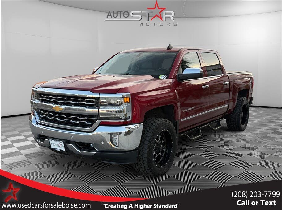 2018 Chevrolet Silverado 1500 LTZ Crew Cab 4WD