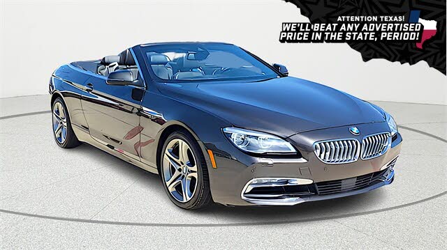 2018 BMW 6 Series 650i xDrive Convertible AWD
